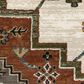 Oriental Weavers Keira Rust and Ivory 5"3" x 7"6" Area Rug, , large