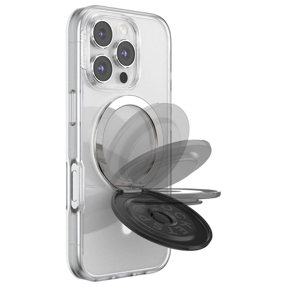 PopSockets MagSafe Circle Kick-Out Grip and Stand in Black, , large