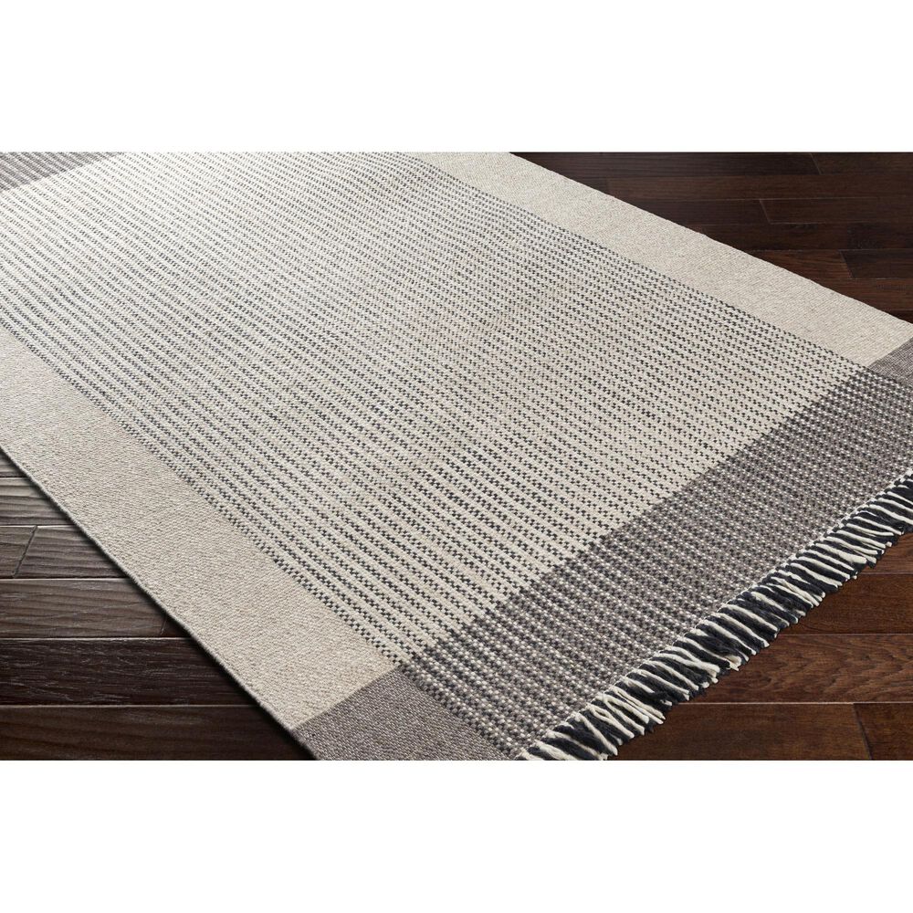 Surya Reliance RLI-2300 8&#39; x 10&#39; Beige, Black and Ivory Area Rug, , large