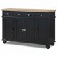 Maison Estee Highland Server in Antique Black and Natural, , large