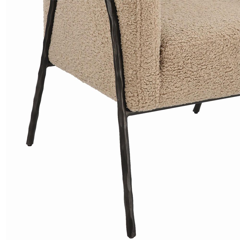 Uttermost Jacobsen Barrel Chair in Latte, , large