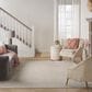Nourison Andes AND05 3"11" x 5"11" Ivory and Grey Area Rug, , large