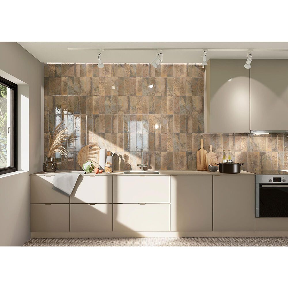 MS International Marza Rust 4&quot; x 12&quot; Porcelain Tile, , large