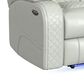 Mayberry Hill Carlo Power Motion Recliner with Power Headrest and LED in Pebble Oyster, , large
