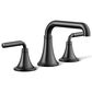 Kohler Tone Widespread Bathroom Sink Faucet in Matte Black, , large