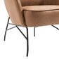 Golden Wave Furniture Franky Accent Chair in Saddle, , large