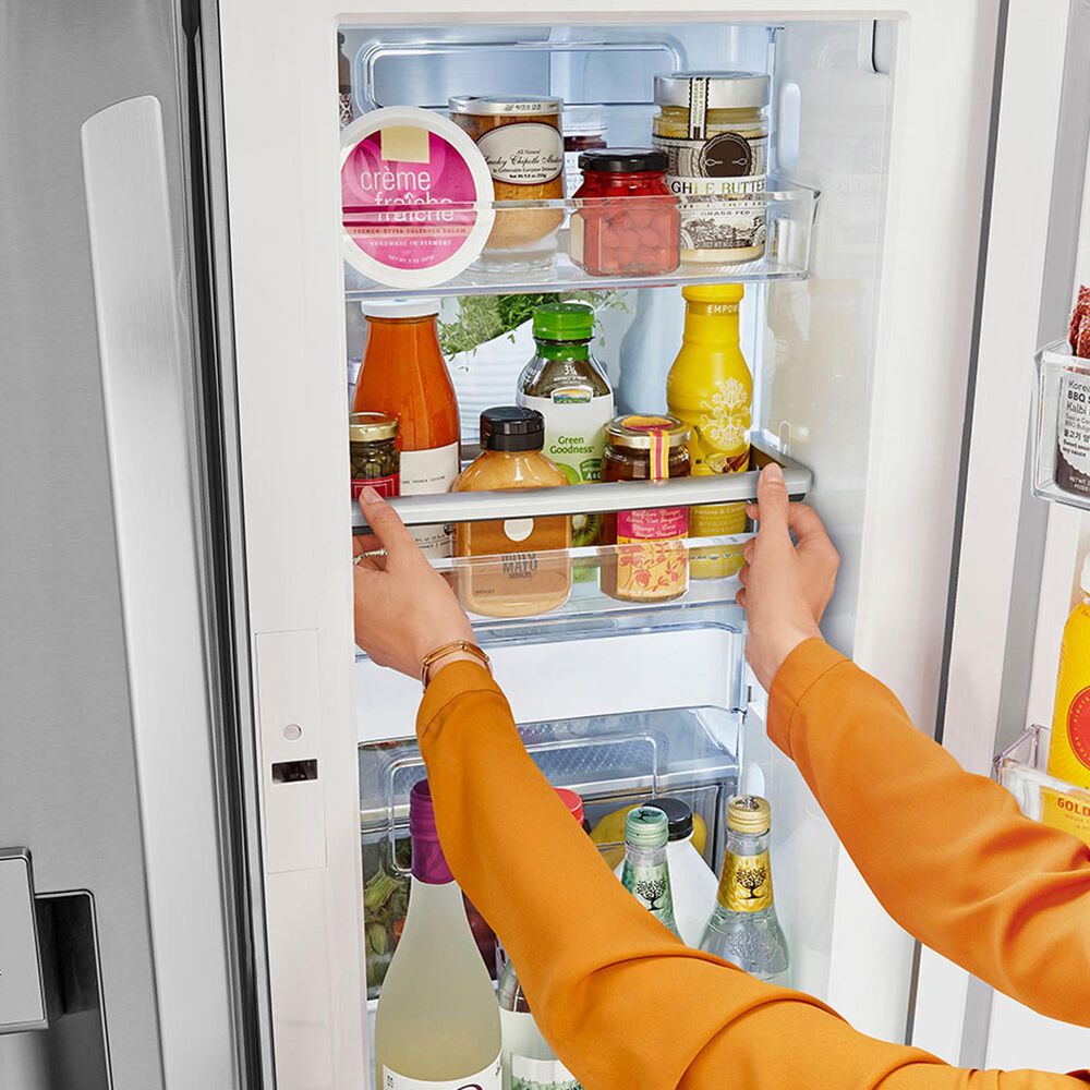 LG 24 Cu. Ft. French Door Counter Depth Refrigerator with Craft Ice