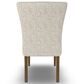 Best Home Furnishings Jazla Side Chair with Quartz Cushion in Dark Walnut, , large