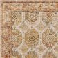 Surya Mona Lisa 5"3" Round Tan, Mustard, Brick Red, Sage, Olive, Dark Blue and Burgundy Area Rug, , large