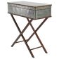 Maple and Jade Accent Table in Grey and Warm Brown, , large