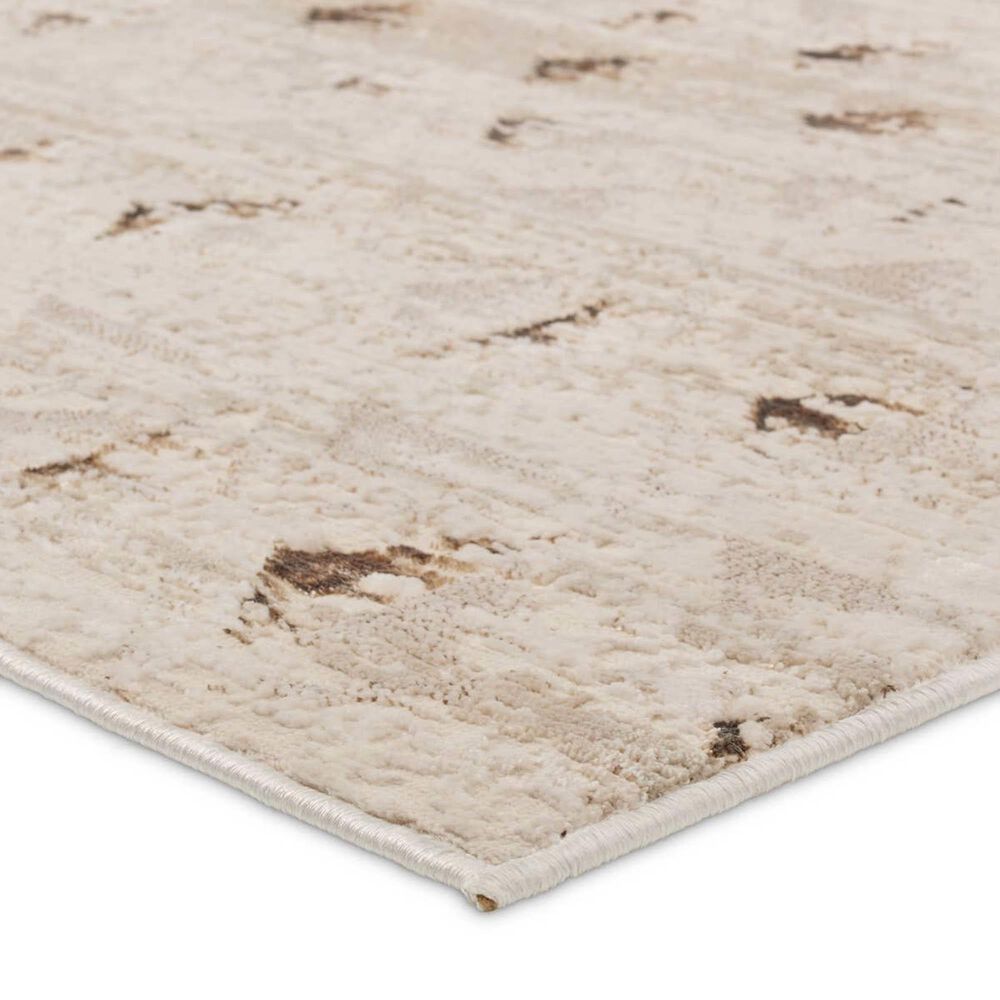 Jaipur Catalyst Carine 5&#39; x 7&#39;6&quot; Birch, Feather Gray, Incense and Bison Area Rug, , large
