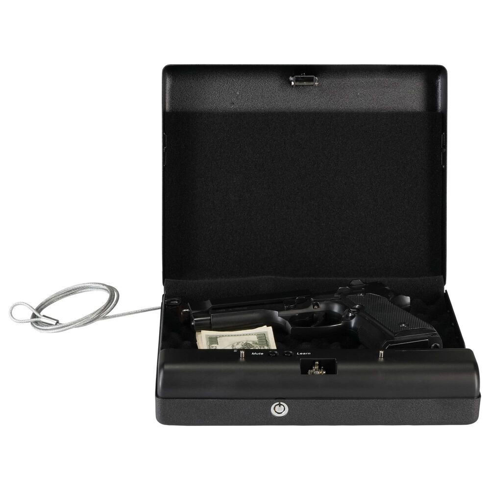 GunVault MicroVault Handgun Safe in Black, , large