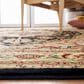 Safavieh Lyndhurst 5"3" x 7"6" Black and Beige Area Rug, , large