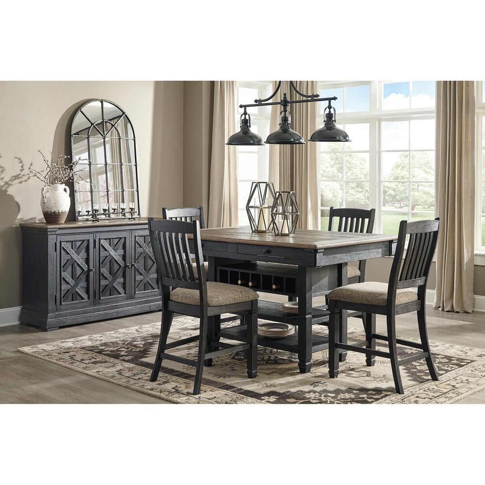 Ashley Tyler Creek Dining Room Server in Black and Gray, , large