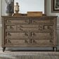 Belle Furnishings Americana Farmhouse 9 Drawer Dresser in Dusty Taupe and Black, , large