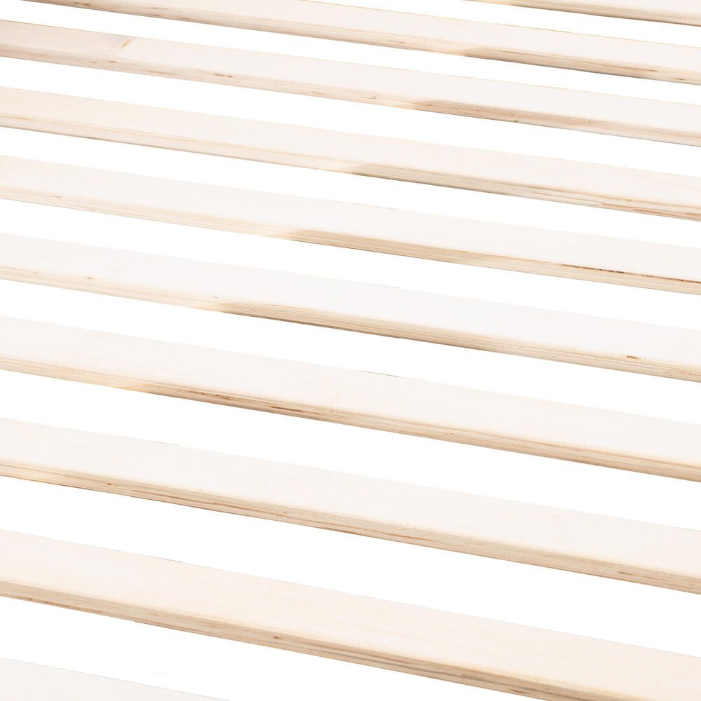 CorLiving Twin Upholstered Platform Bed in Cream, , large