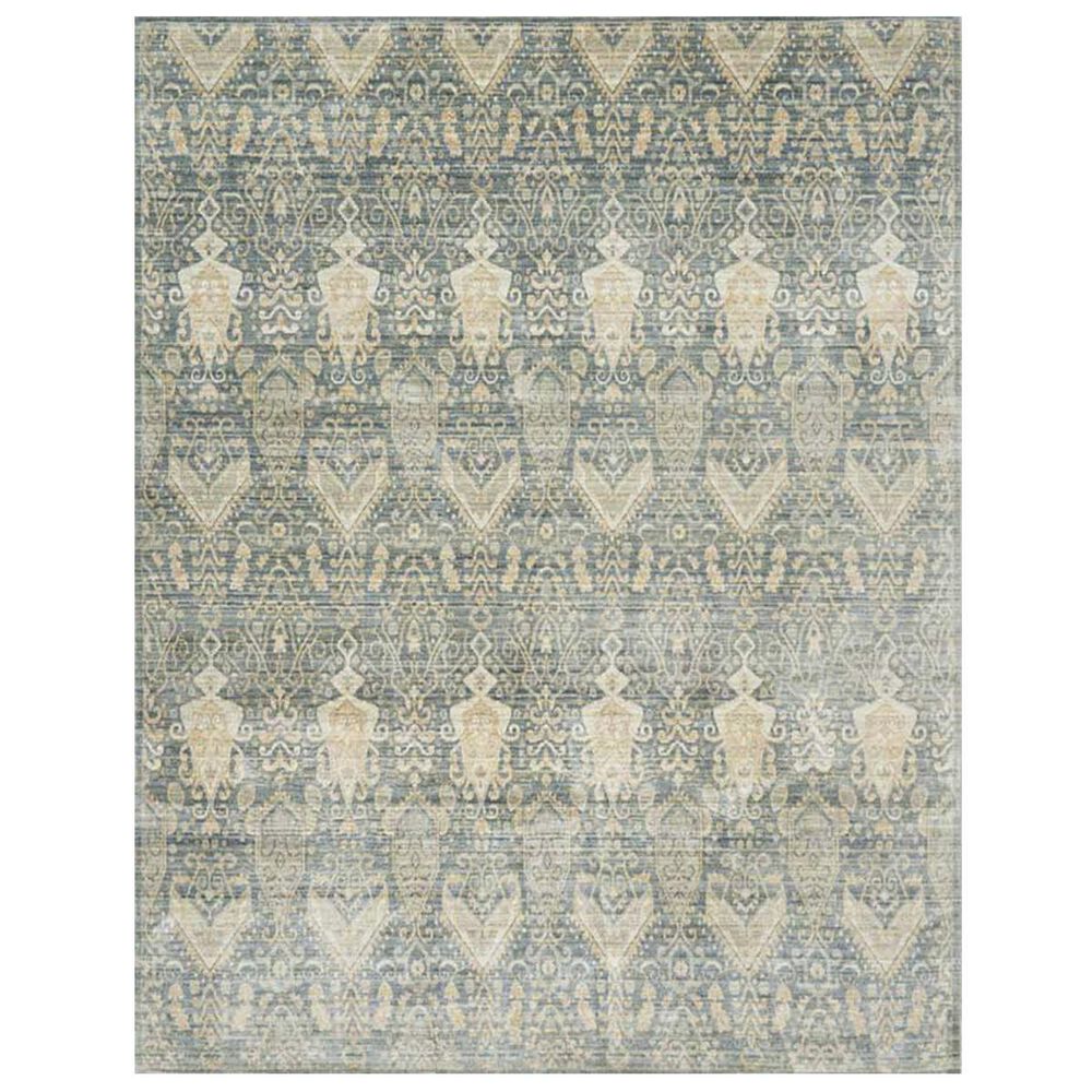ED Ellen DeGeneres Crafted by Loloi Trousdale TX-08 2"6" x 8" Blue and Sand Runner, , large
