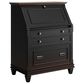 Wycliff Bay Hartford Secretary Desk in Black and Cherry, , large