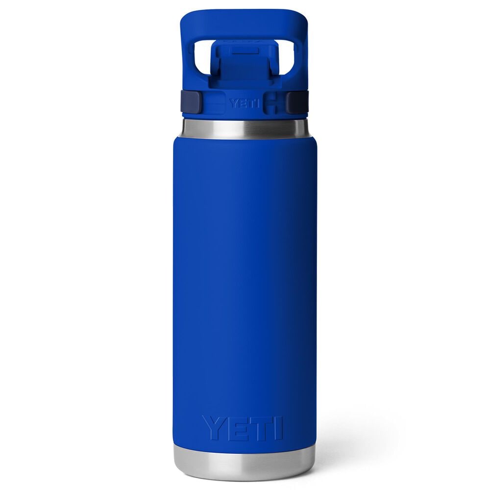 YETI Rambler 26 Oz Water Bottle with Flip Chug Cap in Royal Blue, , large