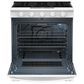Whirlpool 30" Smart Gas Range with Air Cooking Technology in White, , large