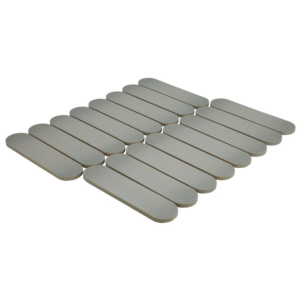 Dal-Tile Artefino Element Stone 1.5" x 6" Capsule on 12" x 13" Porcelain Mosaic Sheet, , large