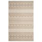 Safavieh Natura 4" x 6" Beige and Ivory Area Rug, , large