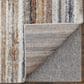 Feizy Gilmore Striped 10" x 14" Ivory and Multicolor Area Rug, , large