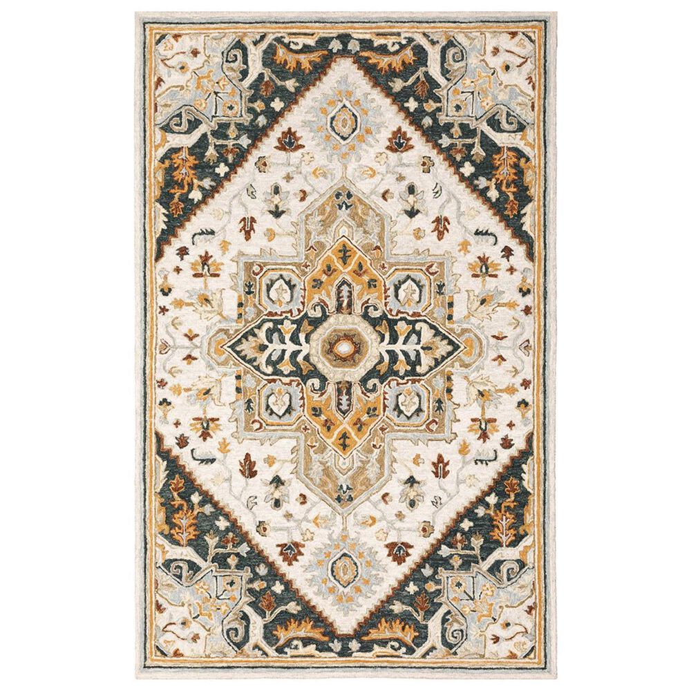 Oriental Weavers Alfresco 28407 8" x 10" Ivory Area Rug, , large