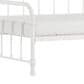 Richlands Furniture Twin Metal Slat Daybed in White, , large