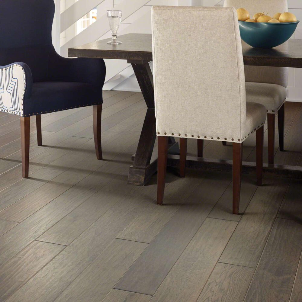 Shaw Epic Plus Riverstone 6 3/8&quot; Sterling Hickory Hardwood, , large