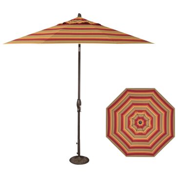 Garden Party 9" Auto Tilt Umbrella in Astoria Sunset, , large