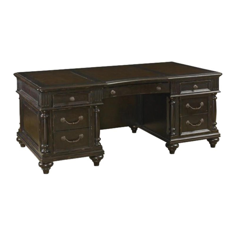 Tommy Bahama Home Kingstown Admiralty Executive Desk in Tamarind, , large