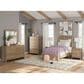 Ashley Gramburg 4 Piece Twin Panel Bedroom Set in Warm Brown, , large
