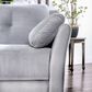 Furniture of America Babcock 3-Piece Living Room Set in Gray, , large