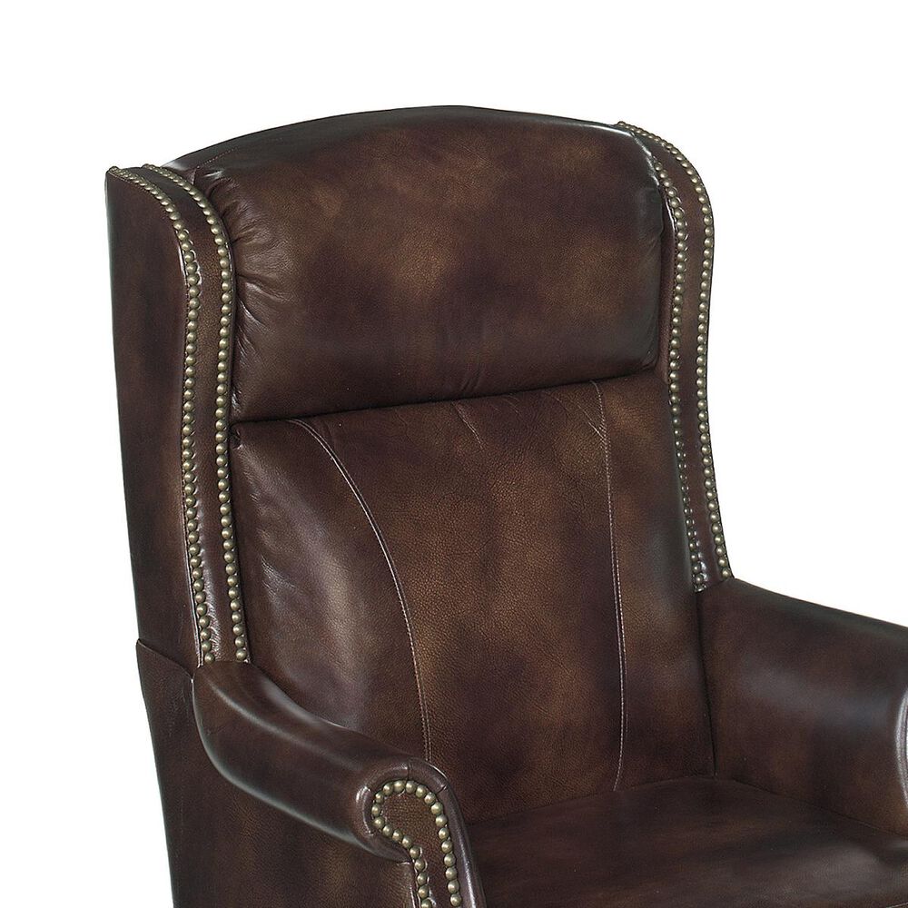 Hooker Furniture Executive Swivel Tilt Chair in Empire Byzantine, , large