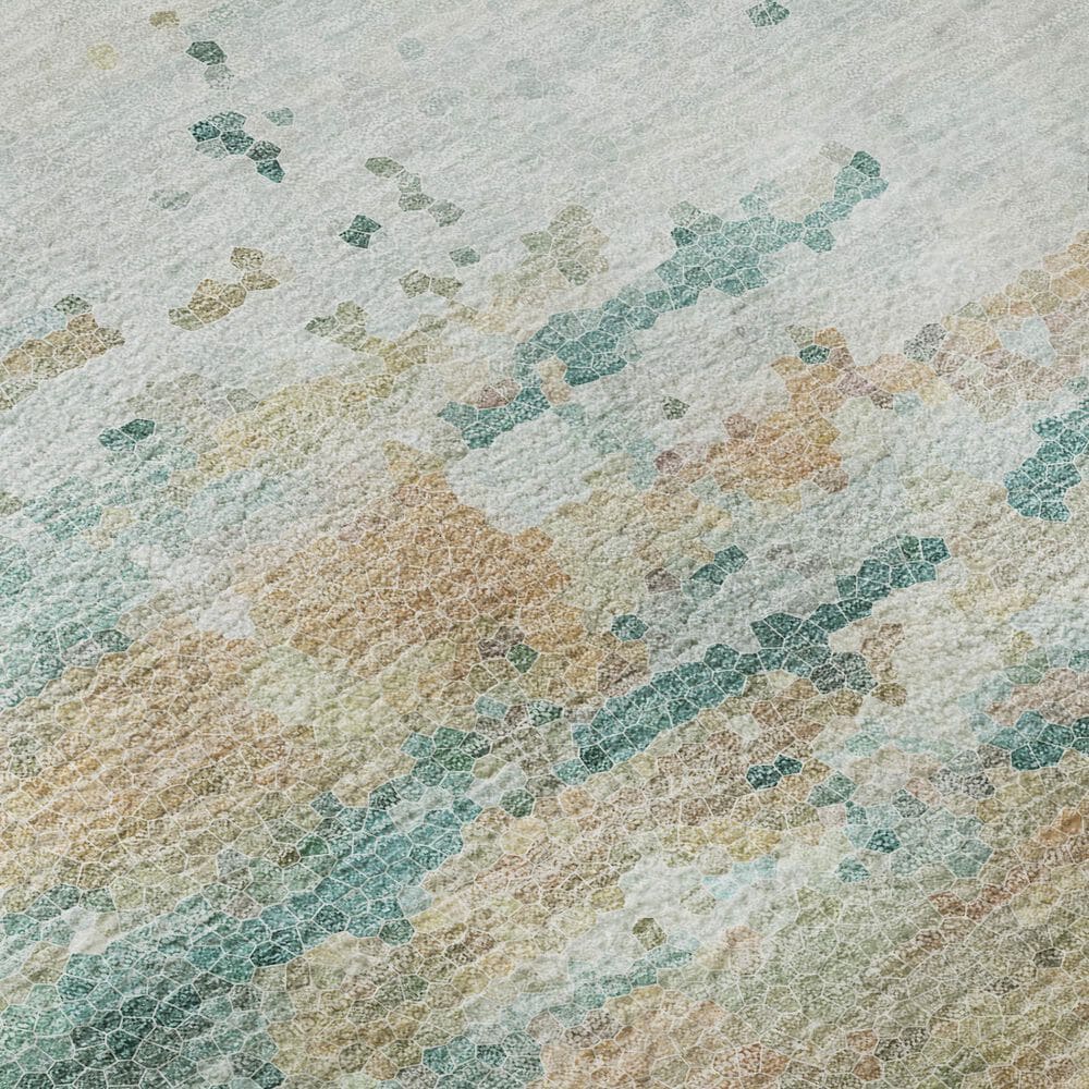 Dalyn Rug Company Lumara Seafoam 6'6" x 9'6" Indoor/Outdoor Area Rug, , large