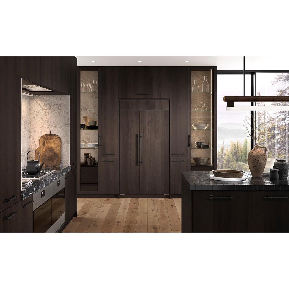 Sub Zero 24.5 Cu. Ft.Classic Side-by-Side Refrigerator with Internal Dispenser in Panel Ready, , large