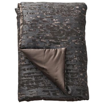 Ann Gish Delphi 96" x 50" Padded Throw in Steel, , large
