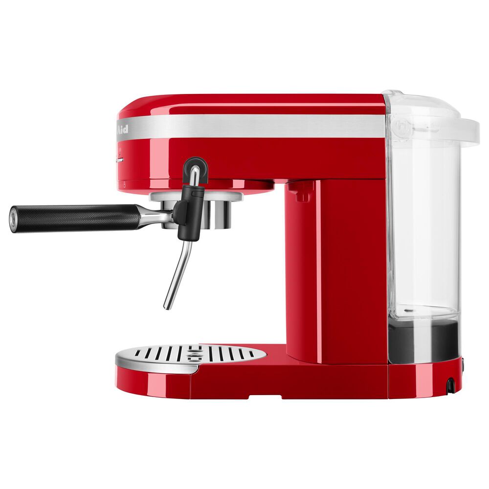 KitchenAid 47 Oz Semi-Automatic Espresso Machine in Empire Red