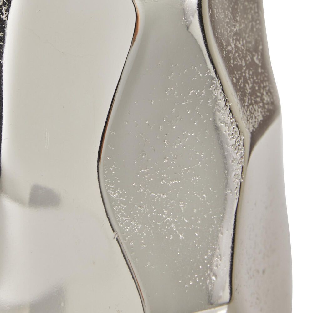 Maple and Jade 15&quot; x 7&quot; Vase in Silver, , large