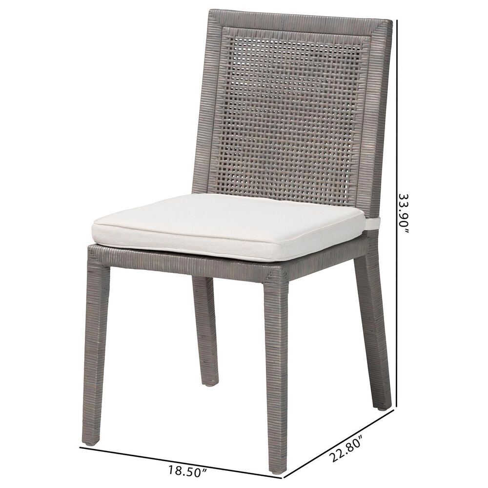 Baxton Studio Sofia Side Chair in French Grey, , large