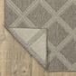 Oriental Weavers Caicos CA02N 6"7" x 9"2" Grey Area Rug, , large