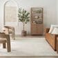 Nourison Avra 5"3" x 7"3" Ivory Area Rug, , large