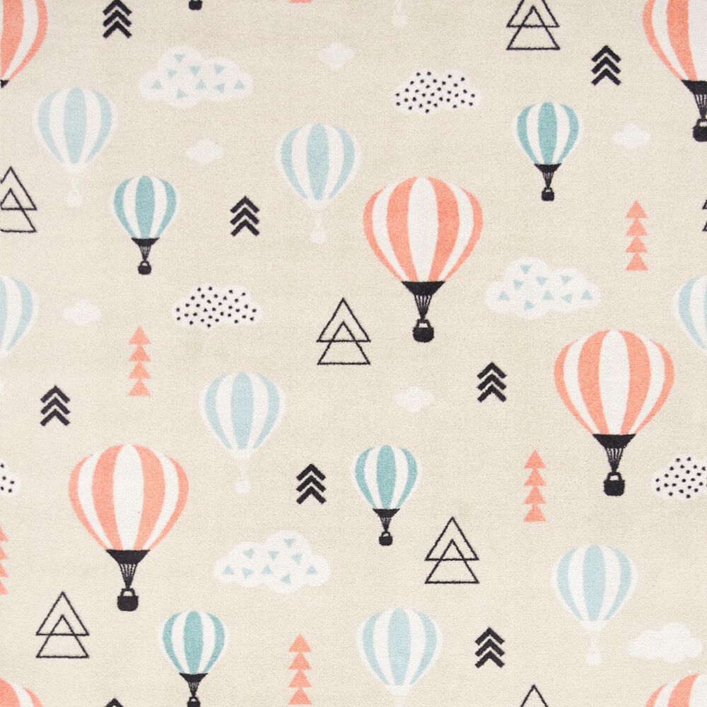 Karastan Prismatic  3&#39;4&quot; x 5&#39; Blush Kids Area Rug, , large