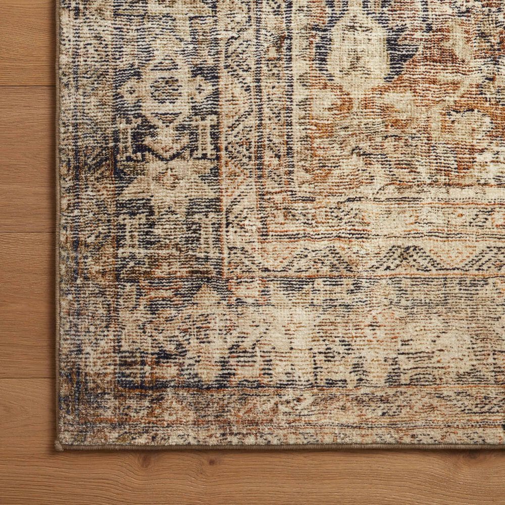 Amber Lewis x Loloi Morgan Sunset and Ink 11'6" x 14'6" Area Rug, , large