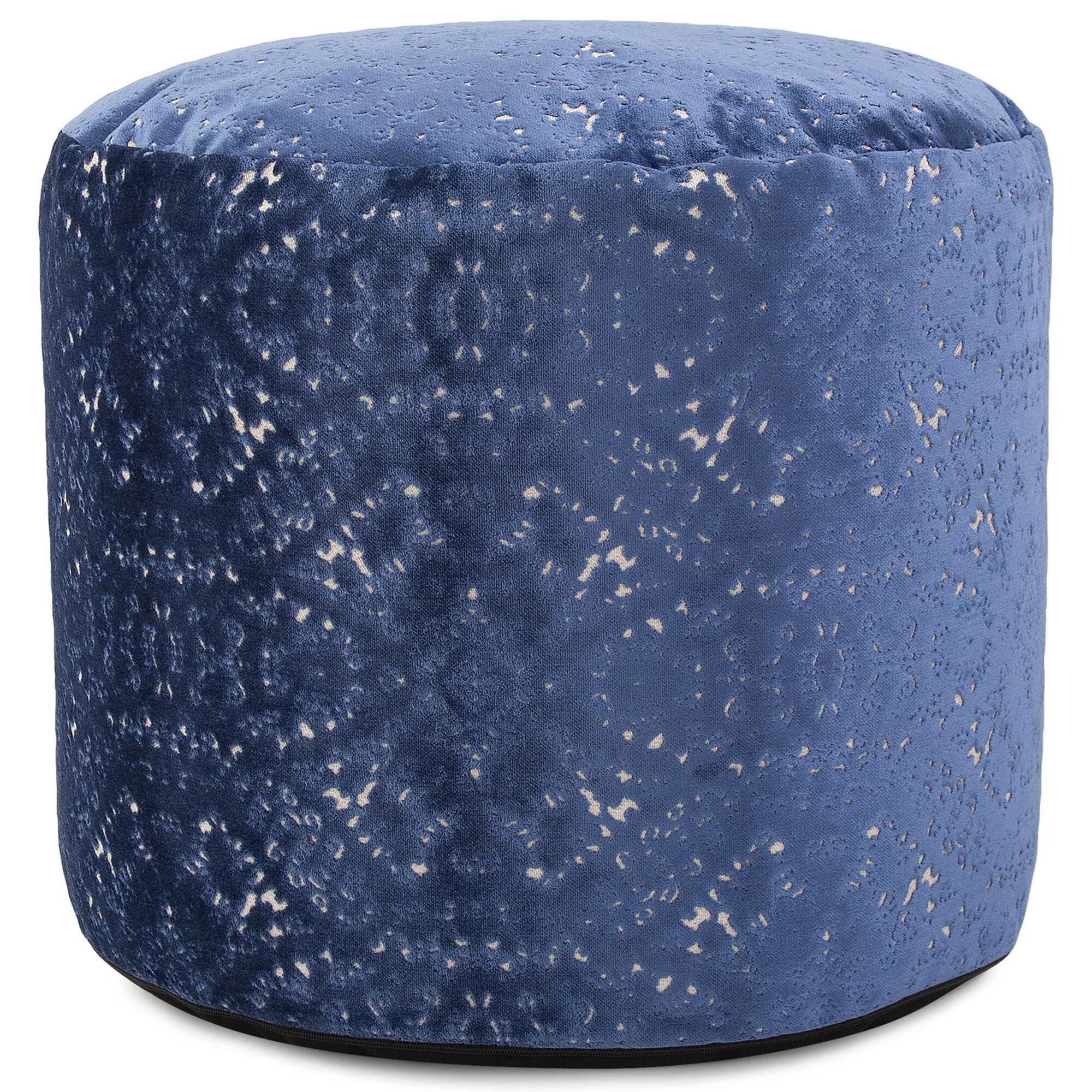 Tall pouf on sale stool