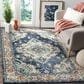 Safavieh Monaco MNC243N-1115 11" x 15" Navy/Light Blue Area Rug, , large