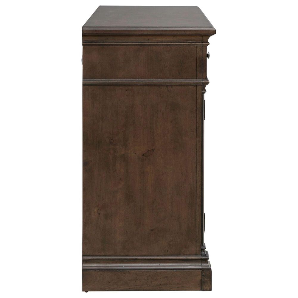 Belle Furnishings Buffet and Hutch in Dark Brown, , large