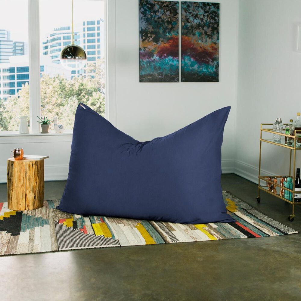 Jaxx 5.5&#39; Pillow Bean Bag Pillow in Navy, , large