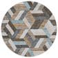 Dalyn Rug Company Lorenzo LN1 Brown 8" Round Area Rug, , large
